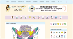 Desktop Screenshot of crystalbastrology.com